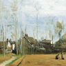 Camille Corot, Étude de paysage